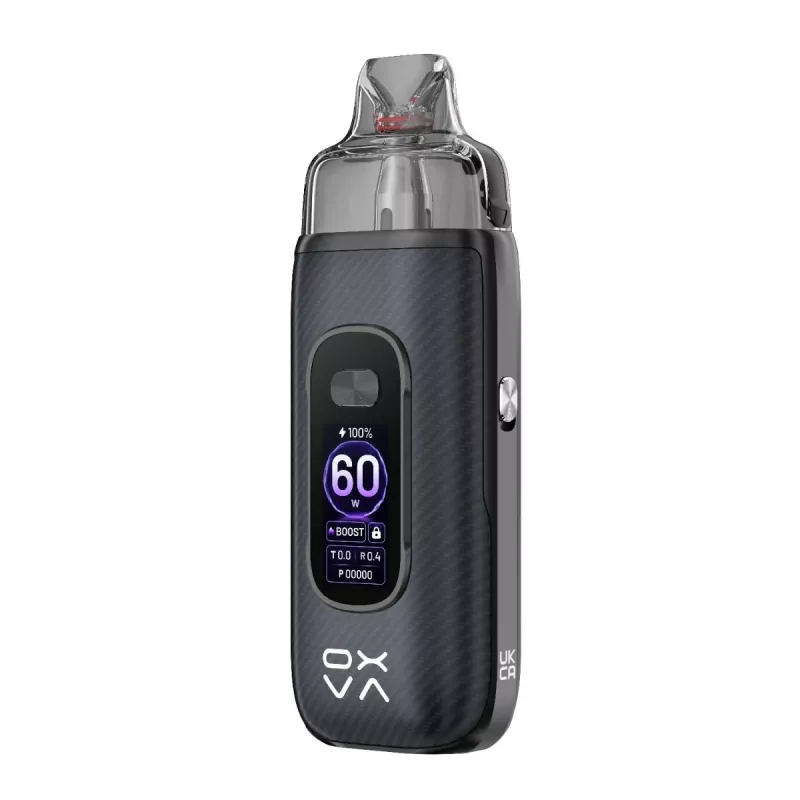 Oxva VPRIME 2 Kit 3400mAh 60W 6ml Black Carbon front side